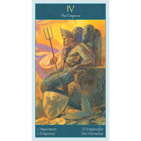 Tarot of Mermaids 78-Card Deck by Lo Scarabeo with Guidebook New