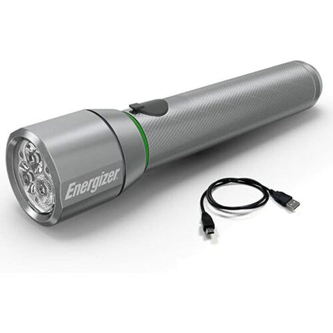 Energizer Vision HD Metal Rechargeable Flashlight 1200 Lumens USB