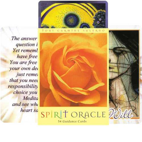 Spirit Oracle Cards Yellow Deck By Toni Carmine Salerno Magic Blue Angel NEW