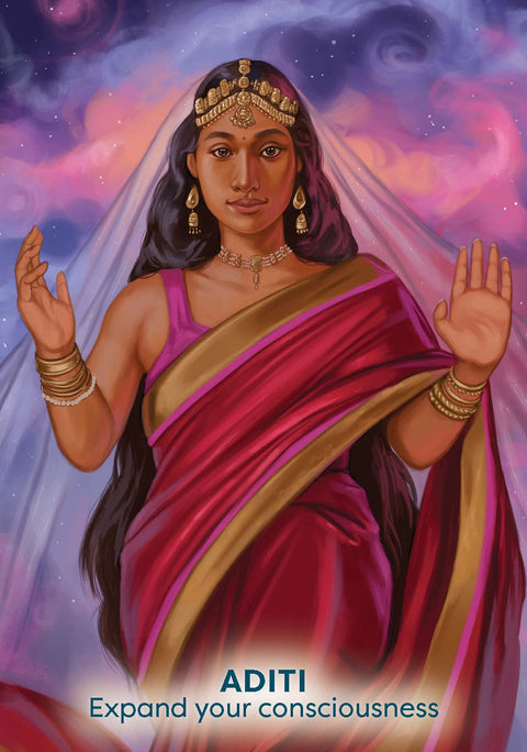 Goddesses, Gods And Guardians Oracle Cards Deck By Sophie Bashford