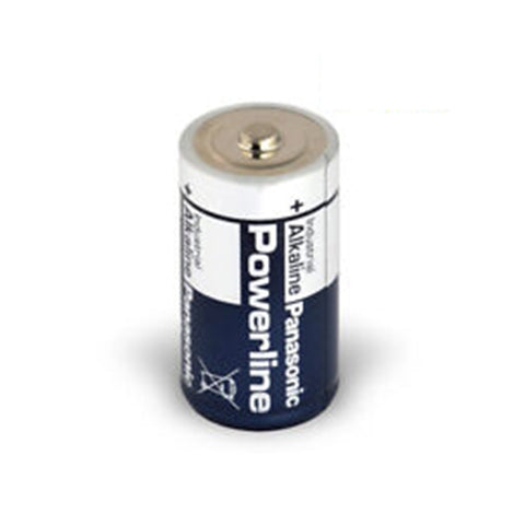 5x Panasonic Powerline Industrial C LR14 1.5V Alkaline Batteries