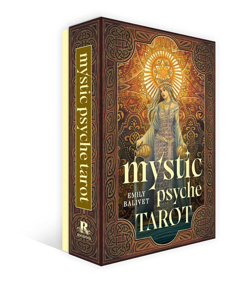 Mystic Psyche Tarot Deck 78 Cards & Guidebook by Emily Balivet Rockpool
