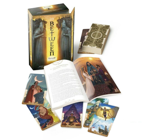 In Between Tarot 78-Card Deck & Guidebook Set by Lo Scarabeo