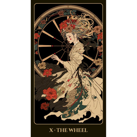 Ukiyo Tarot Deck by Lo Scarabeo 78 Cards with Guidebook Japanese Art