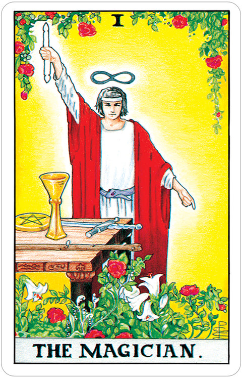 Universal Waite Tarot Tin Deck Pocket Size by US Games Hanson-Roberts
