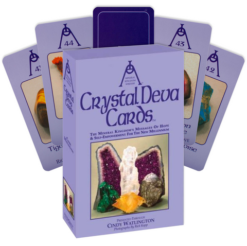 Crystal Deva Cards Deck Book Messages Cindy Watlington World Tree Press