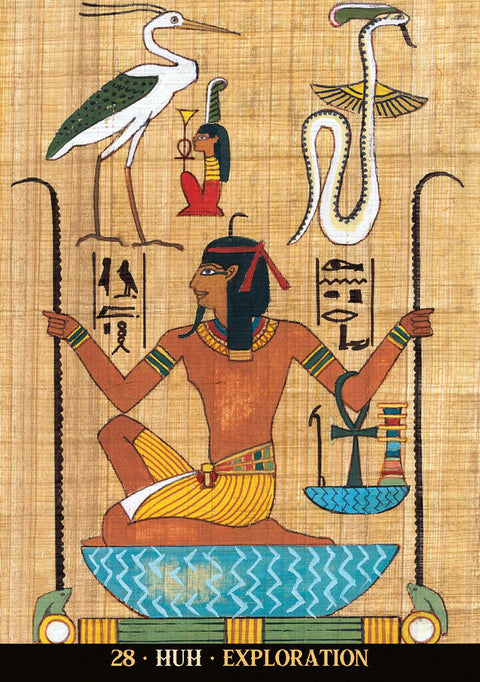 Egyptian Gods Oracle Cards Deck Lo Scarabeo 36 Cards Multilingual New