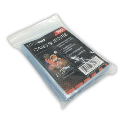 100x Ultra Pro Soft Trading Card Penny Sleeves 2.5x3.5 Clear 35pt
