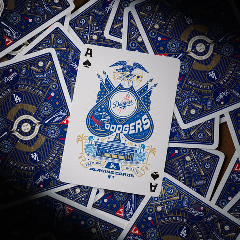 Los Angeles Dodgers Playing Cards Theory11