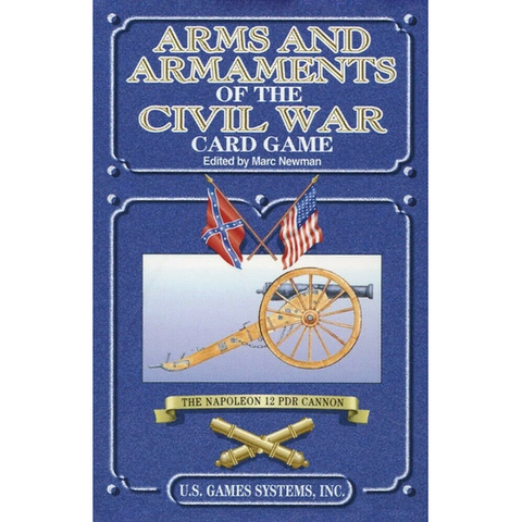 Arms and Armaments Civil War Playing Cards Deck US Games Systems Blue