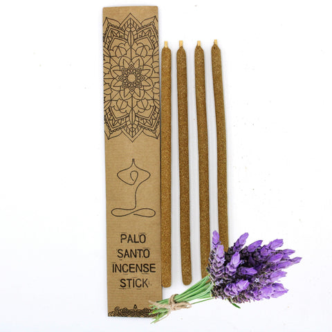 4x Palo Santo Lavender Incense Sticks AW Gifts Meditation & Home Purify
