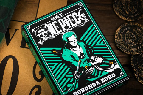 One Piece Roronoa Zoro Playing Cards, Official 54-Card Poker Deck