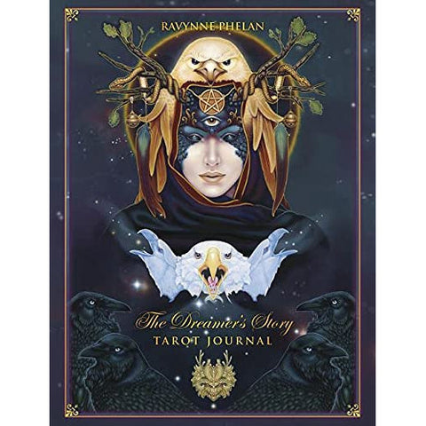 The Dreamer’s Story Tarot Journal by Ravynne Phelan Blue Angel Notebook