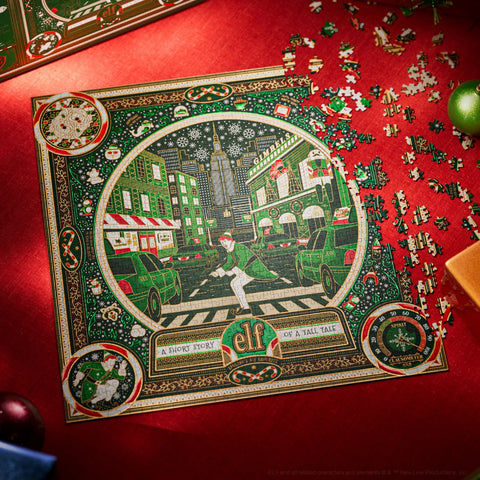 Elf Movie 1000 Piece Jigsaw Puzzle by Theory11 Christmas Collectible