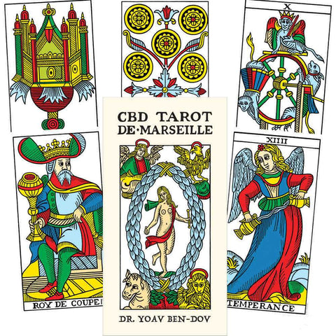 Cbd Tarot De Marseille Cards Deck Dr Yoav Ben Dov Esoteric