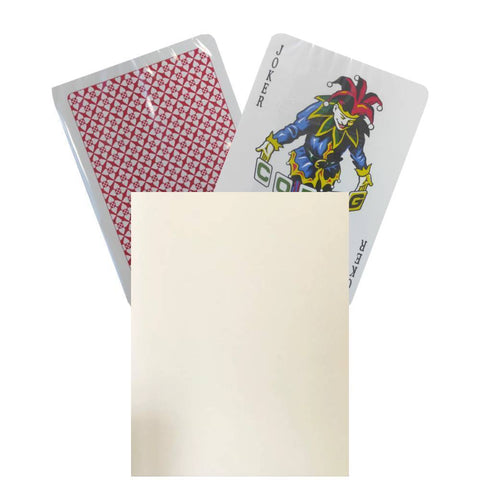Copag Poker Tech Art Red Jumbo Index 100% Plastic Playing Cards Deck