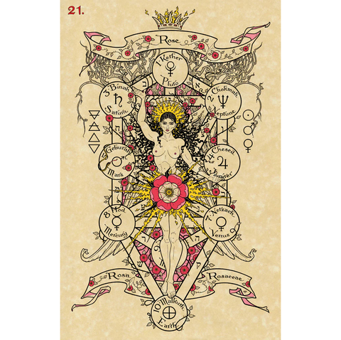 The Magickal Botanical Oracle Cards Deck Lo Scarabeo By Miller & Penzack NEW