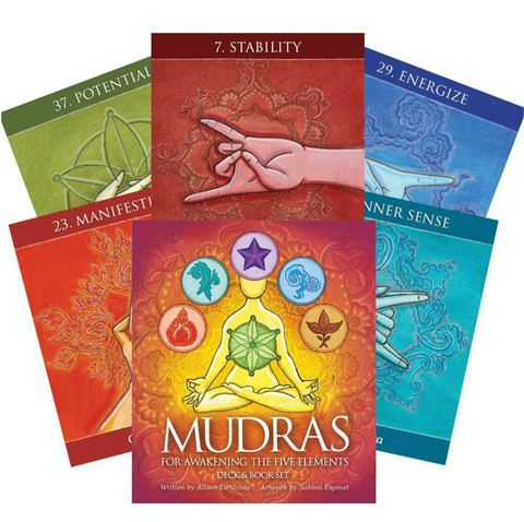 Mudras for Awakening the Five Elements Deck & Guidebook Set US Games