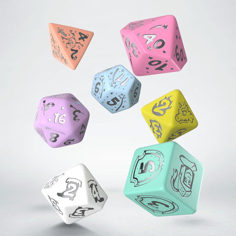 Q-Workshop My Very First Magic Journey Multicolor RPG Dice Set