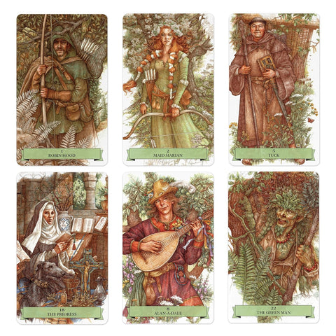 Robin Hood Sherwood Oracle Card Deck by Sterling Ethos with Guidebook