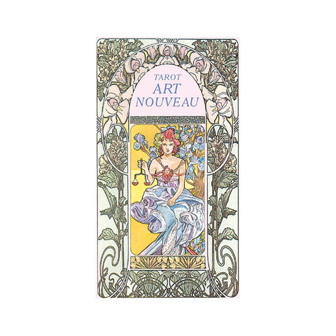 Art Nouveau Tarot Cards Deck Floral Classic Lo Scarabeo Antonella Castelli NEW