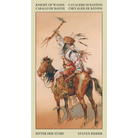 Native American Tarot Deck by Lo Scarabeo 78 Cards with Guidebook