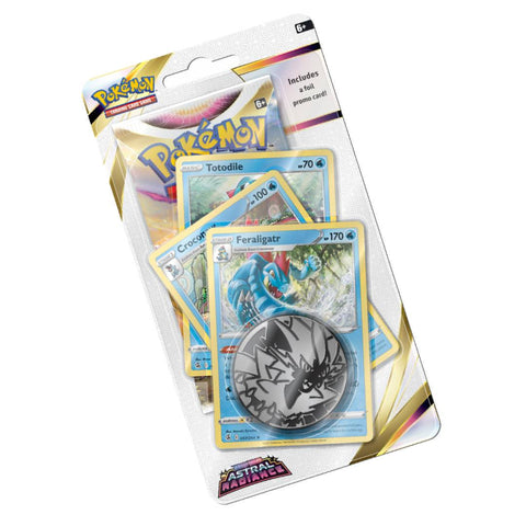 Pokemon TCG Astral Radiance Checklane Blister Feraligatr Promo Pack ENG