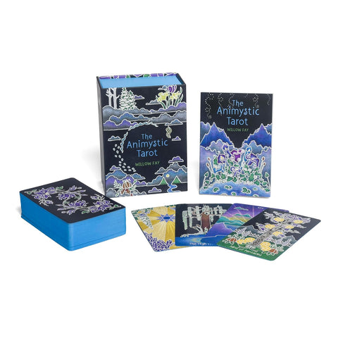 Animystic Tarot Deck 78 Cards & Guidebook Nature Magic by Red Feather