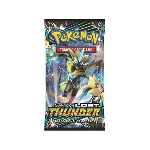 Pokemon TCG Sun & Moon Lost Thunder Booster Pack 10 Card English