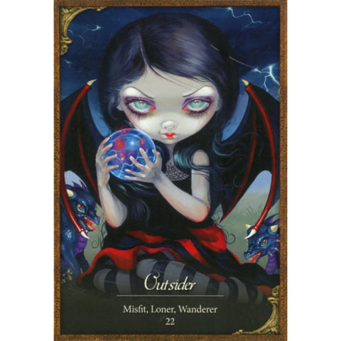 Les Vampires Oracle Cards Deck by Lucy Cavendish Blue Angel 44 Cards