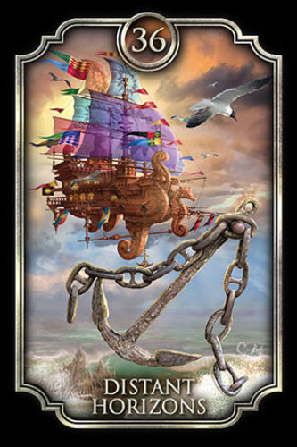 Fin de Siècle Kipper Oracle Deck by Ciro Marchetti, 39 Gilt Cards, US Games