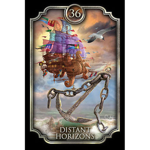 Fin de Siècle Kipper Oracle Deck by Ciro Marchetti, 39 Gilt Cards, US Games