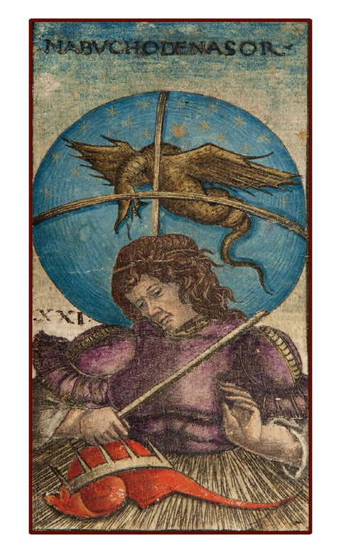Sola Busca Tarot Mini Cards Deck Esoteric Historic Renaissance Lo Scarabeo