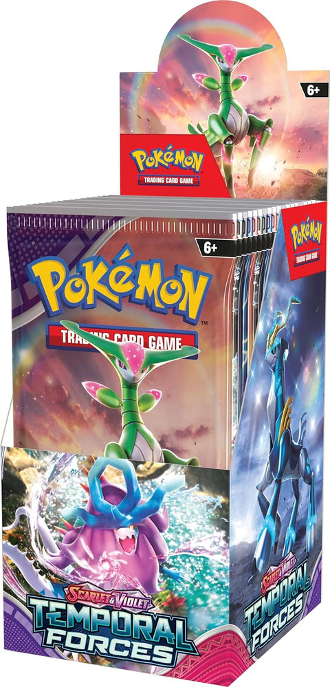 Pokemon TCG Scarlet & Violet Temporal Forces Half Booster Box 18 Packs