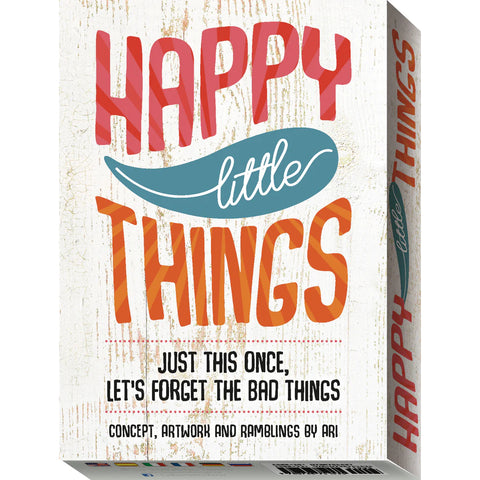 Happy Little Things Oracle Cards Deck Lo Scarabeo 32 Cards Guidebook