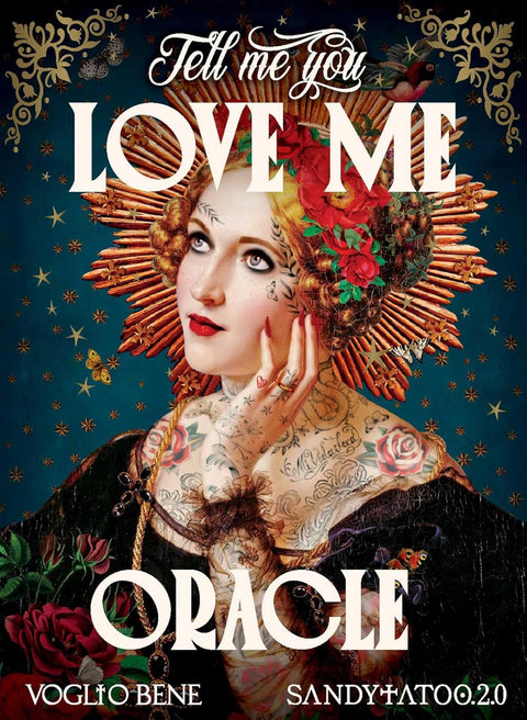 Tell Me You Love Me Love Oracle Deck 44 Cards & Guidebook by Rockpool