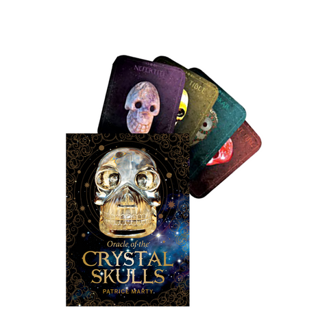 Oracle Of The Crystal Skulls Cards Schiffer Publishing Patricia Marty Magic NEW