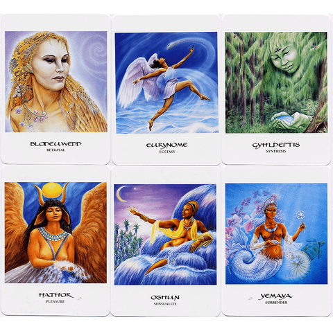 The Goddess Oracle Cards Deck & Guidebook Set by US Games Systems