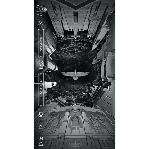 Goetia Tarot in Darkness Deck 78 Cards by Lo Scarabeo New Sealed