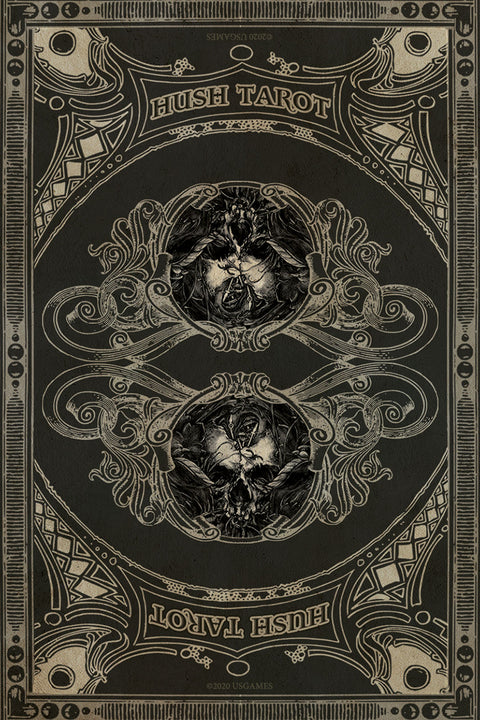 Hush Tarot Deck by Jeremy Hush 78 Cards & Guidebook US Games Systems