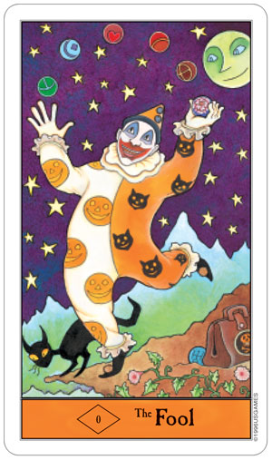 Halloween Tarot Deck by Kipling West 78 Cards US Games Sealed
