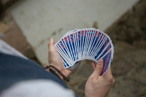 Fluid Playing Cards by Hadzhi S4T Poker Magic Deck Cartamundi B9