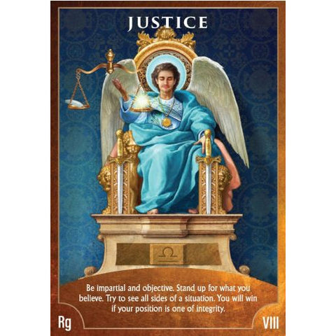 Angel Wisdom Tarot Cards Deck And Guidebook By Radleigh Valentine