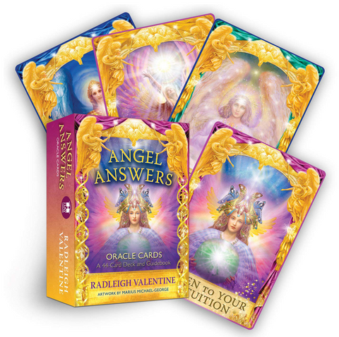 Angel Answers Oracle Cards Deck And Guidebook Radleigh Valentine