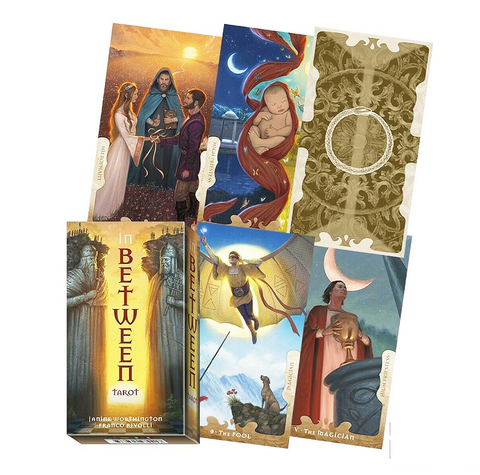 In Between Tarot 78-Card Deck & Guidebook Set by Lo Scarabeo
