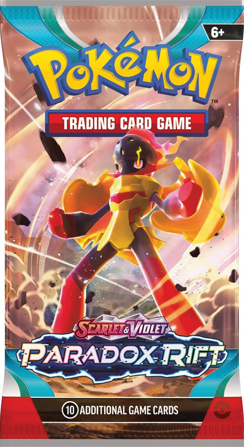 Pokemon Scarlet & Violet Paradox Rift Booster Pack - 10 Cards English