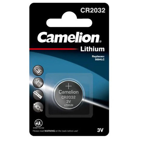 1x Camelion CR2032 3V Lithium Coin Cell Battery DL2032 Key Fob Watch