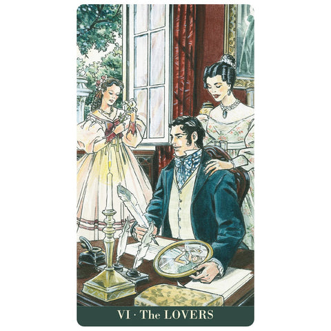 Jane Austen Tarot 78-Card Deck & Guidebook by Lo Scarabeo