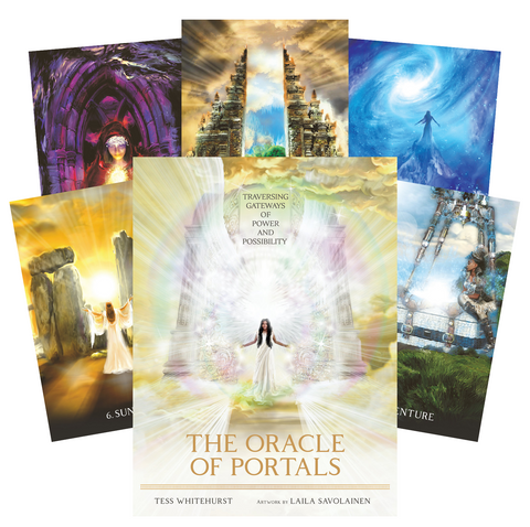 The Oracle Of Portals Cards Deck Blue Angel By Tess Whitehurst Esoteric NEW