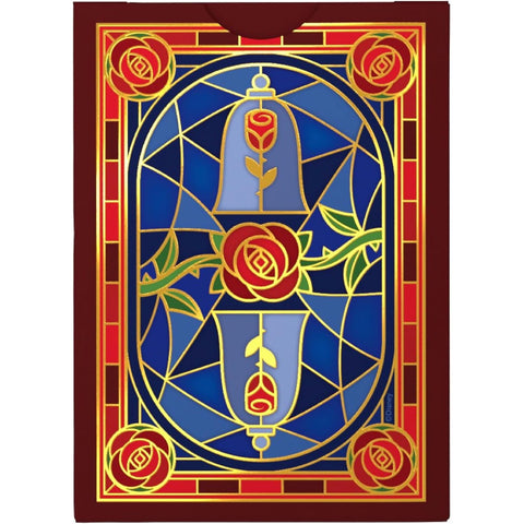 Bicycle Disney Beauty and the Beast Playing Cards Poker Deck Gold Foil